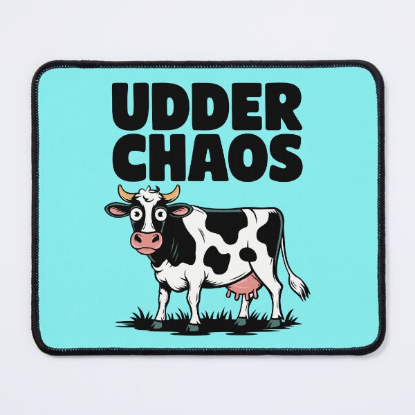 Item preview, Udder Chaos Cow Humor Delightful Farm designed and sold by serein32.