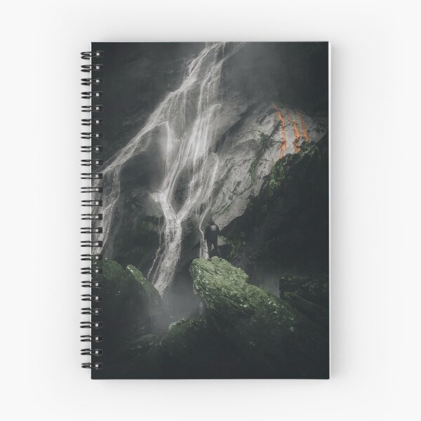 Item preview, Powerscourt Waterfall in Deep Greens   designed and sold by EdgarInFocus.