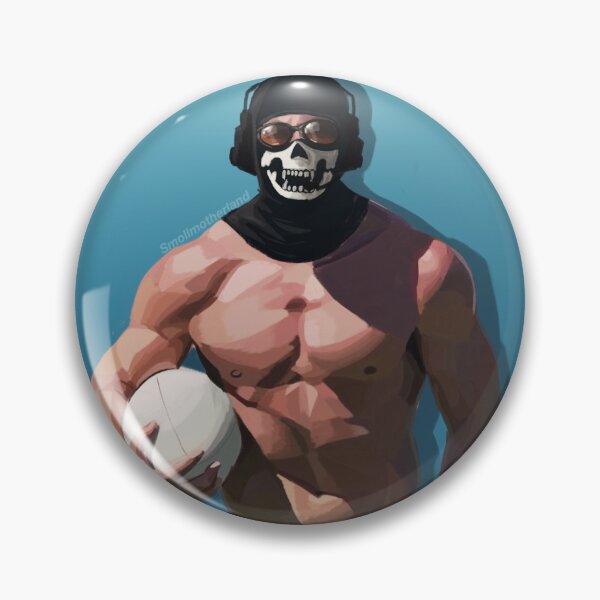 Item preview, Shirtless rugby player ghost  designed and sold by Smollli.