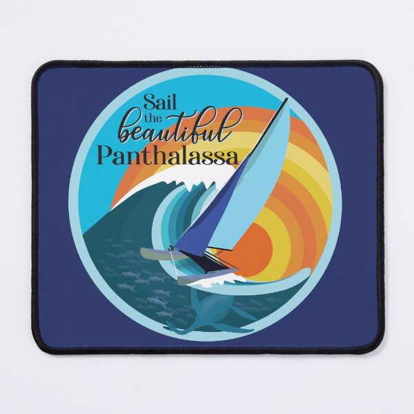 Item preview, Sail the Panthalassa Ocean designed and sold by Yellow Bird Studios.