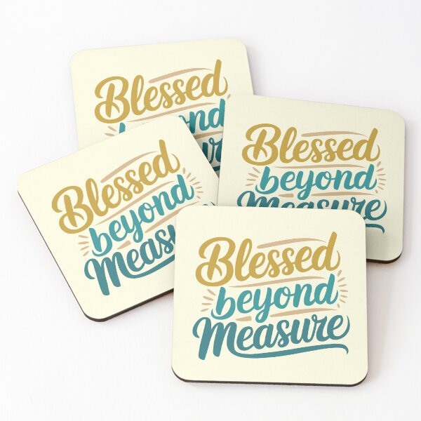 Item preview, Blessed Beyond Measure Inspirational designed and sold by serein32.