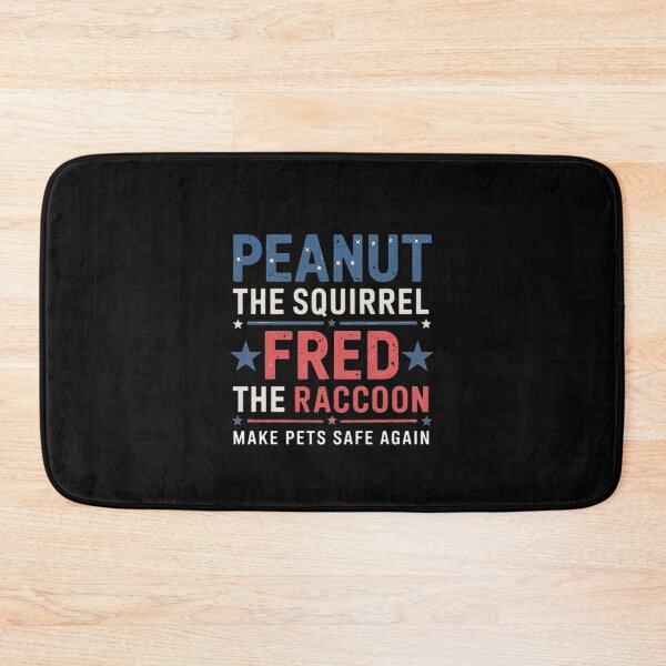 Item preview, Peanut the Squirrel & Fred the Raccoon Make Pets Safe Again designed and sold by love3617.