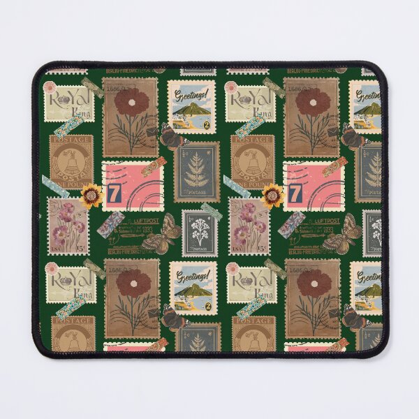 Item preview, "Vintage Postage Stamp Collection" designed and sold by Graphollio-shop.