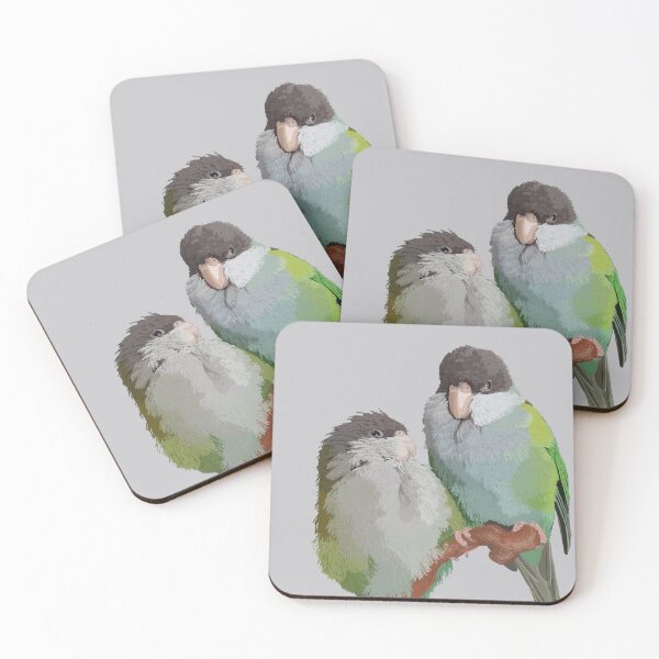 Item preview, Gray Hooded Parakeets designed and sold by AletaniAcklay.