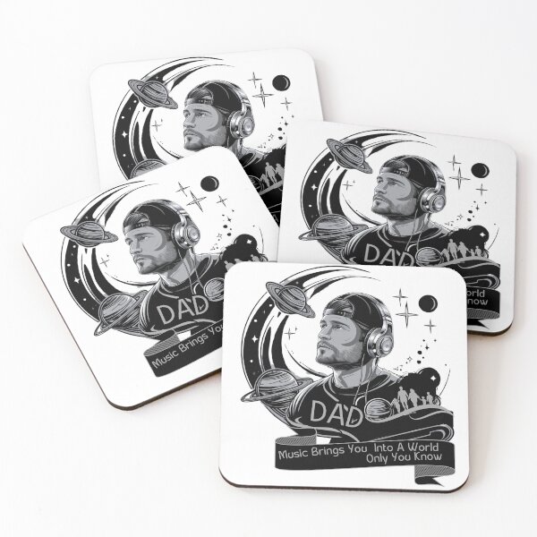 Item preview, Dad escaping world with music designed and sold by Ehicks7.