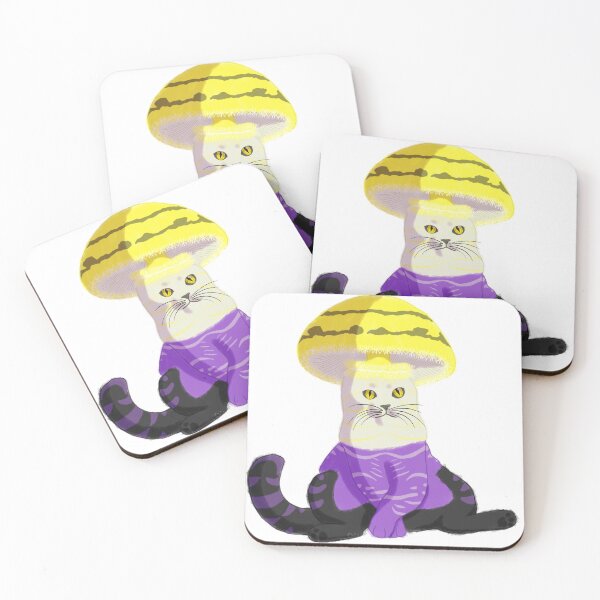 Item preview, Nonbinary Pride Catshroom designed and sold by OrioArtist.