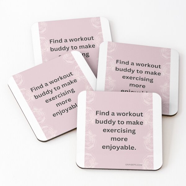 Item preview, Find a workout buddy to make exercising more enjoyable. designed and sold by CUTESTUFFnow.