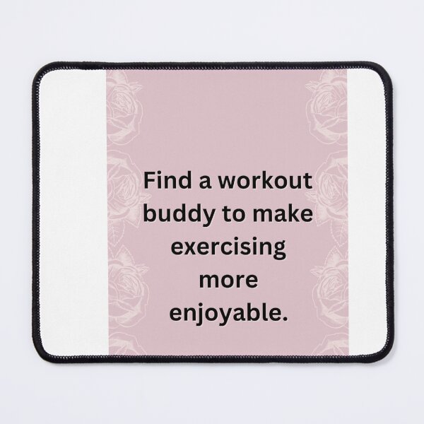 Item preview, Find a workout buddy to make exercising more enjoyable. designed and sold by CUTESTUFFnow.