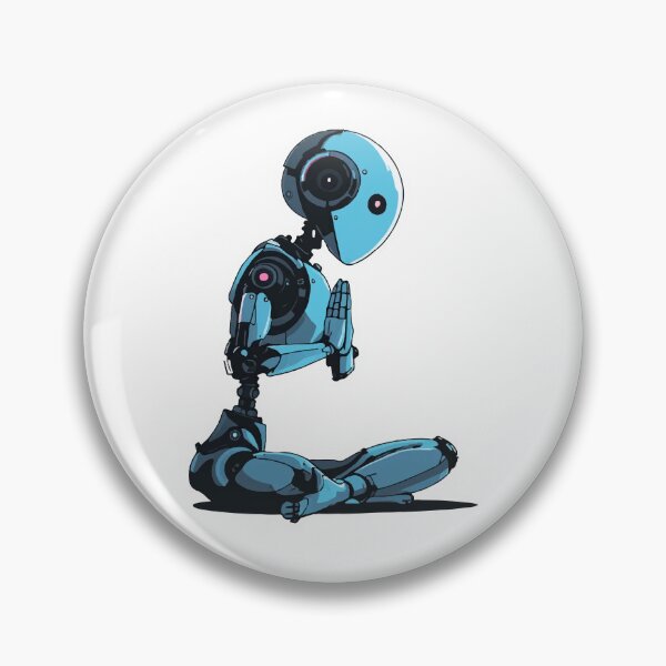 Aperçu de l'œuvre Robot en prière créée et vendue par OrionPrintWorks.