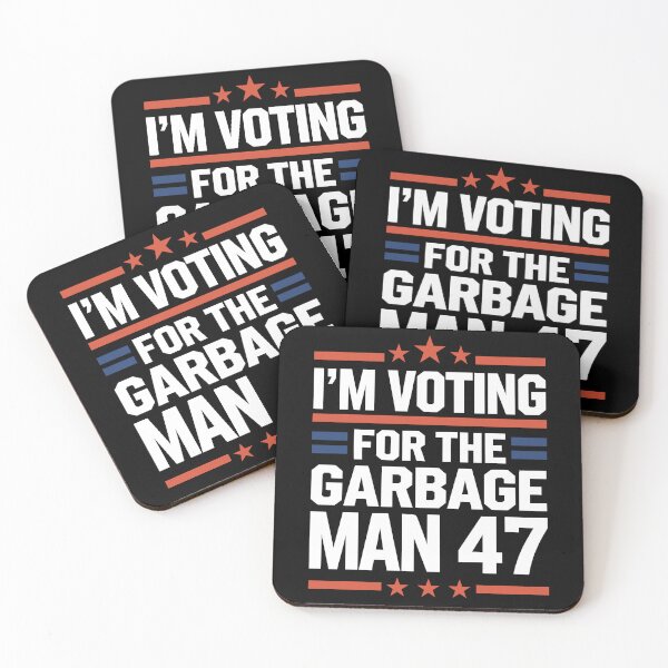Item preview,  I'm Voting for the Garbage Man 47 designed and sold by Serbin.