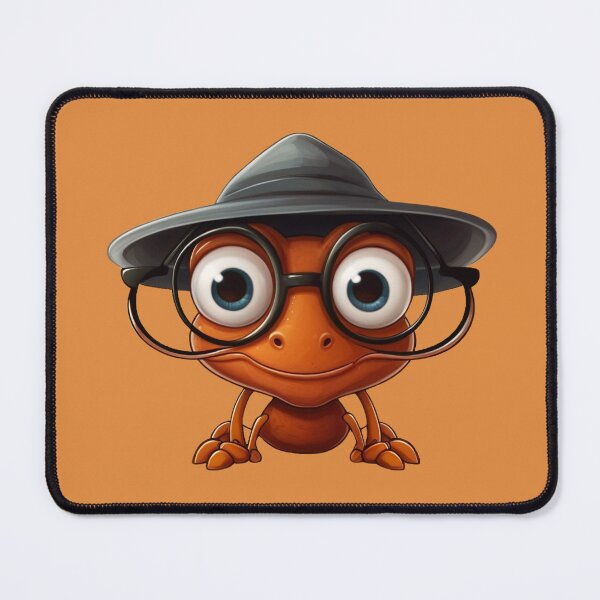 Item preview, Adorable Ant Scholar in Glasses designed and sold by NiRia Spot.