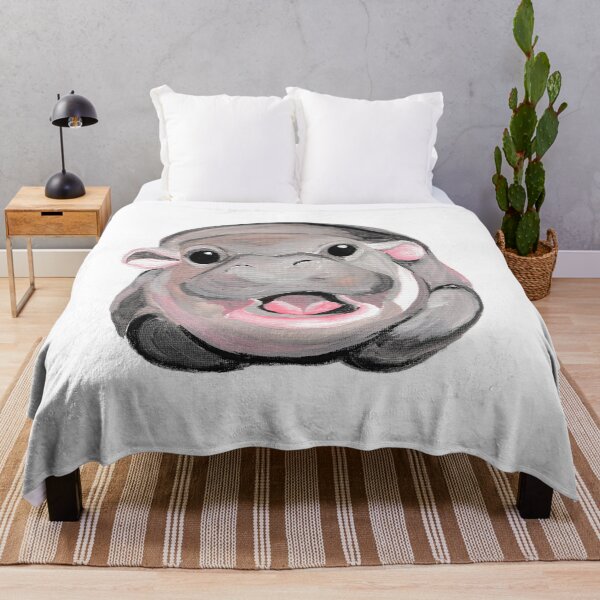 Item preview, Happy Hippo designed and sold by JBelaievArt.