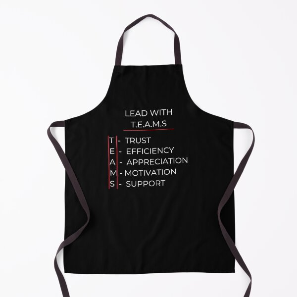 Item preview, Lead With T.E.A.M.S - Motivational Theme designed and sold by signshirtz.