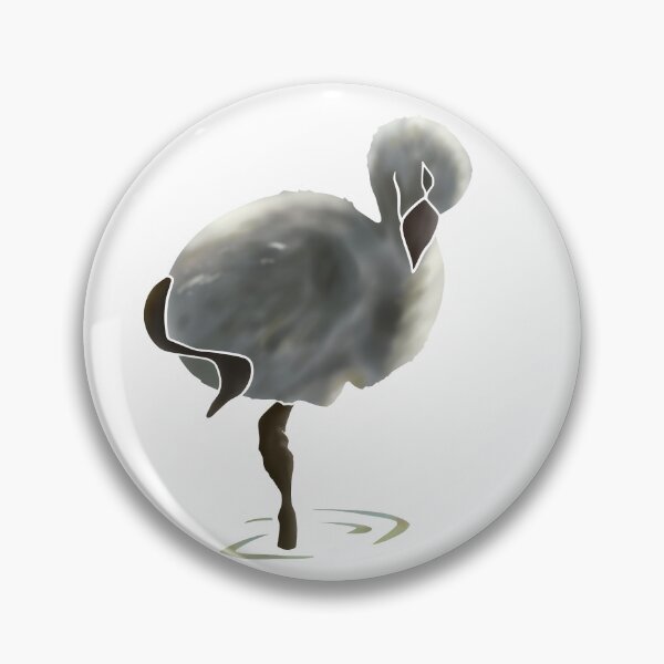 Item preview, Sleeping Flamingo Chick designed and sold by A-inProgress.