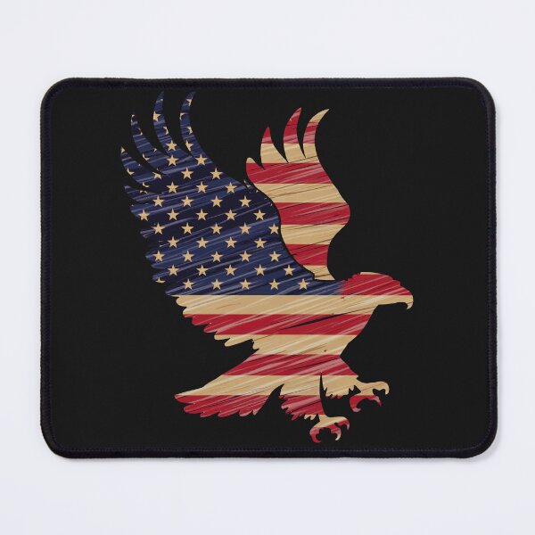 Item preview, American Flag Eagle Patriotic Print - Freedom Soars designed and sold by cabana.space.