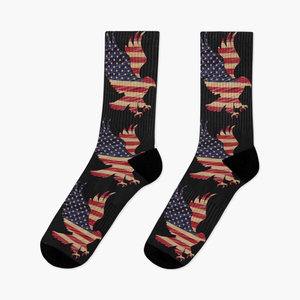 Item preview, American Flag Eagle Patriotic Print - Freedom Soars designed and sold by cabana.space.