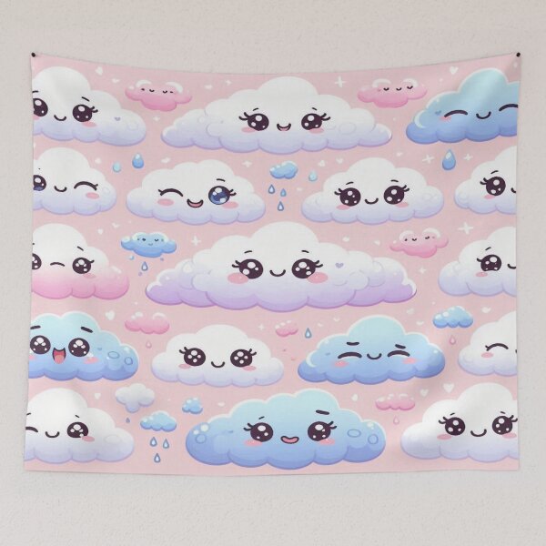 Item preview, Whimsical Clouds designed and sold by Imaginarium of Chaos falcon88 .