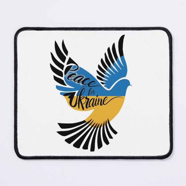 Item preview, Peace for Ukraine Dove Print - Support Ukraine Digital Art designed and sold by cabana.space.