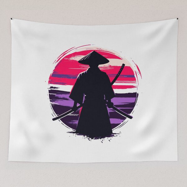 Item preview, Samurai Spirit: Bold Japanese Kanji Art designed and sold by Timegraf.