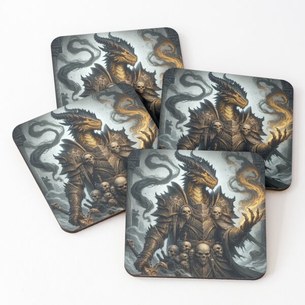 Item preview, Topaz Dragonborn Necromancer Knight designed and sold by Johnny MeatShield.
