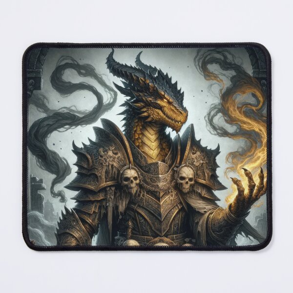Item preview, Topaz Dragonborn Necromancer Knight designed and sold by Johnny MeatShield.