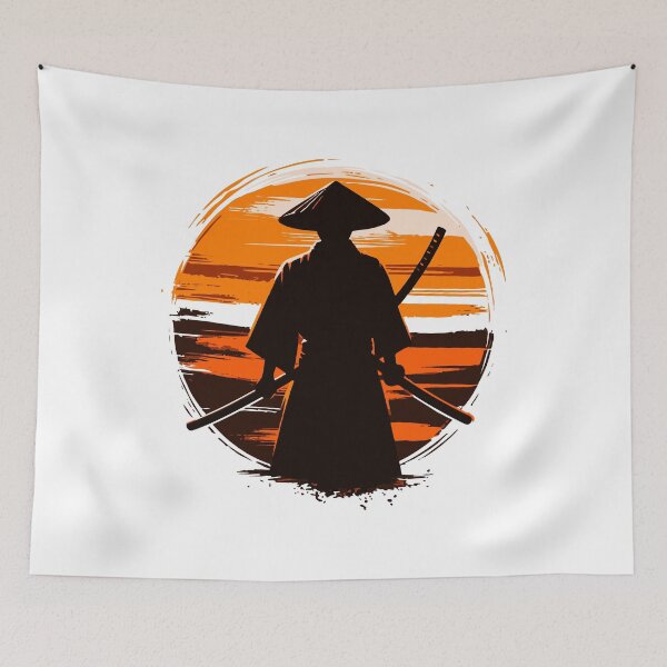 Item preview, Samurai Spirit: Bold Japanese Kanji Art designed and sold by Timegraf.