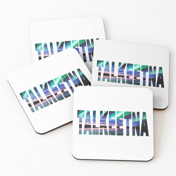 Item preview, TALKEETNA - Alaska USA Denali Sunset Aurora Borealis designed and sold by Adam Gormley.