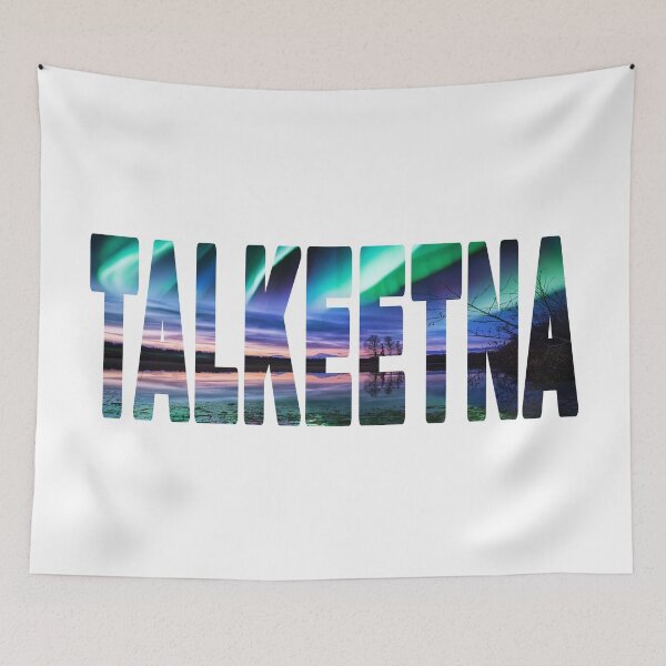 Item preview, TALKEETNA - Alaska USA Denali Sunset Aurora Borealis designed and sold by Adam Gormley.