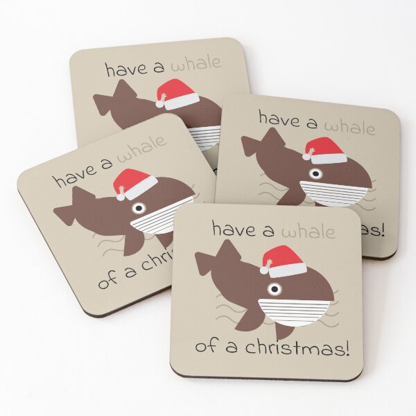 Item preview, Have A Whale of a Christmas designed and sold by bunhuggerdesign.