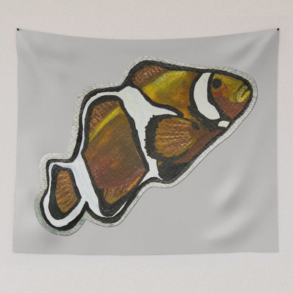 Item preview, Clown Fish Art 2 designed and sold by nastiaart.