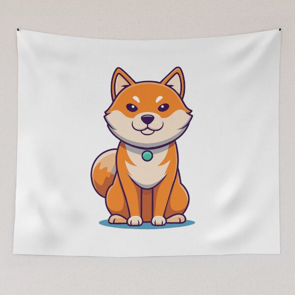 Item preview, Sly Shiba Inu - Mischief Plotter designed and sold by iwcus.