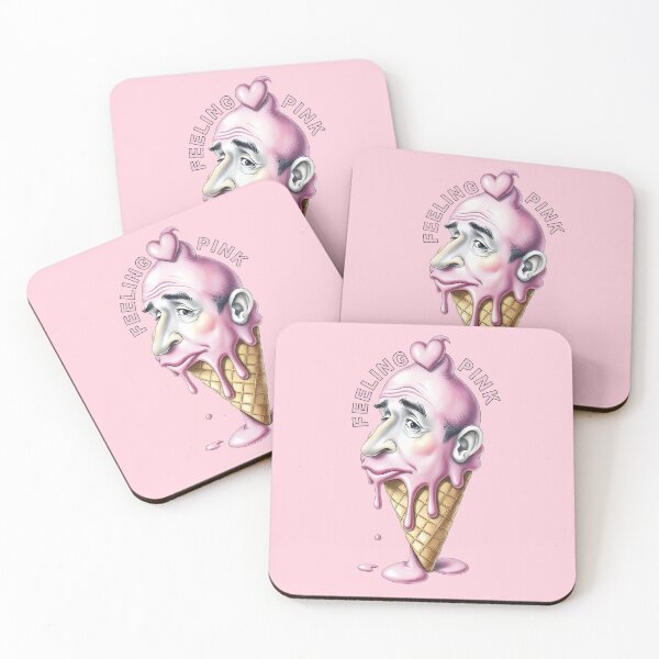 Item preview, Feeling Pink Expressive Ice Cream designed and sold by dogboxstudio.