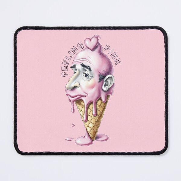 Item preview, Feeling Pink Expressive Ice Cream designed and sold by dogboxstudio.