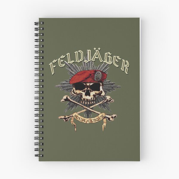 Item preview, Feldjager Skull w/ Prussian Star designed and sold by Larry Oates.
