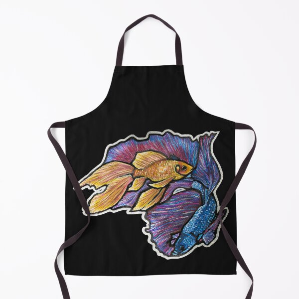 Item preview, Golden Fish & Halfmoon Betta Fish 1 designed and sold by nastiaart.