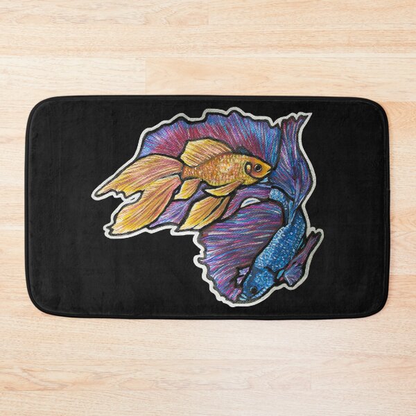 Item preview, Golden Fish & Halfmoon Betta Fish 1 designed and sold by nastiaart.