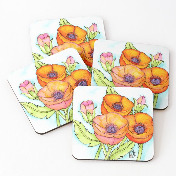 Item preview, Lumi Poppies designed and sold by Violet Treefrog.