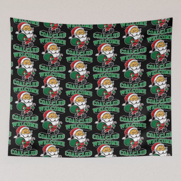 Item preview, Santa Claus, Welcome Coal Club designed and sold by eShirtLabs.