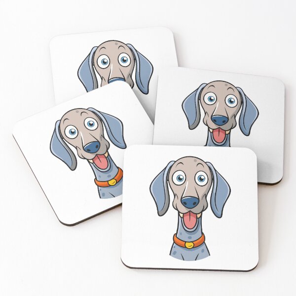 Item preview, Goofy Weimaraner Begging for Treats designed and sold by iwcus.