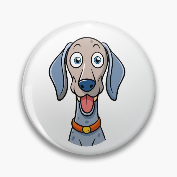 Item preview, Goofy Weimaraner Begging for Treats designed and sold by iwcus.