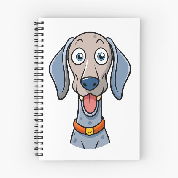 Item preview, Goofy Weimaraner Begging for Treats designed and sold by iwcus.