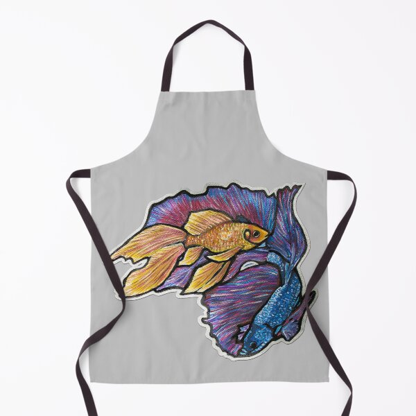 Item preview, Golden Fish & Halfmoon Betta Fish 2 designed and sold by nastiaart.