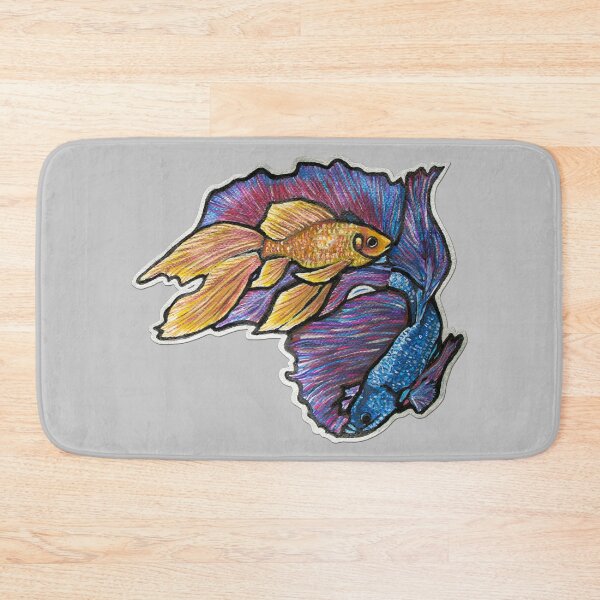Item preview, Golden Fish & Halfmoon Betta Fish 2 designed and sold by nastiaart.