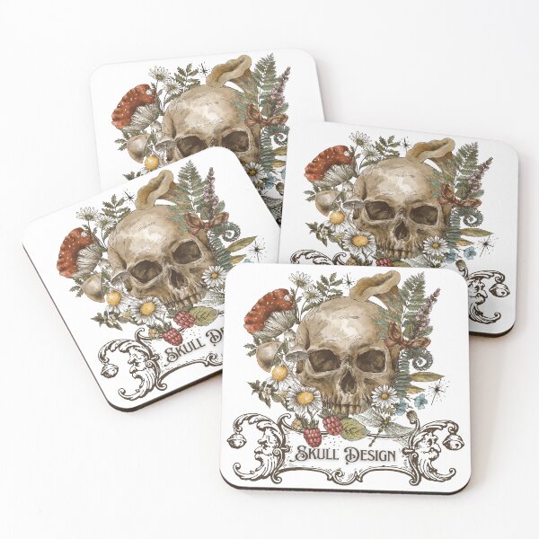Item preview, Vintage Skull Design designed and sold by SkullFiesta.