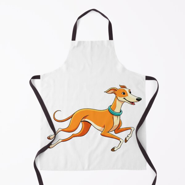 Item preview, Graceful Whippet Running Art designed and sold by iwcus.