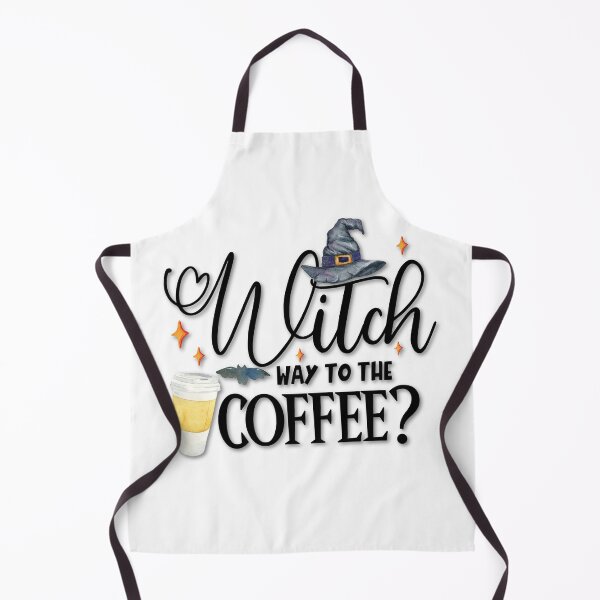 Item preview, Witch Way to the Coffee, AlaskaMagick designed and sold by Alaska Magick.