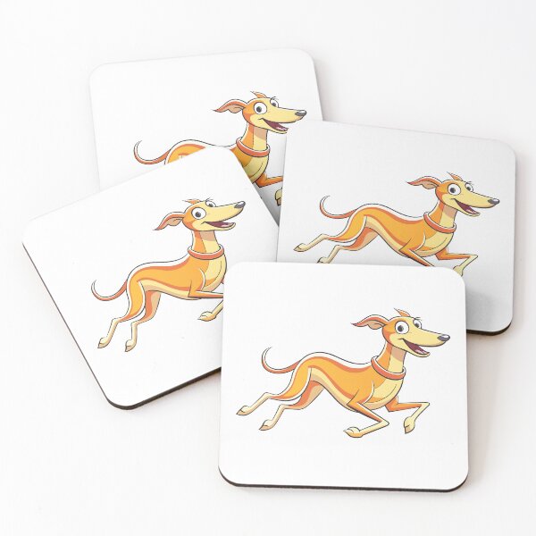 Artikelvorschau, Anmutiges laufendes Whippet-Kunstwerk entworfen und verkauft von iwcus.