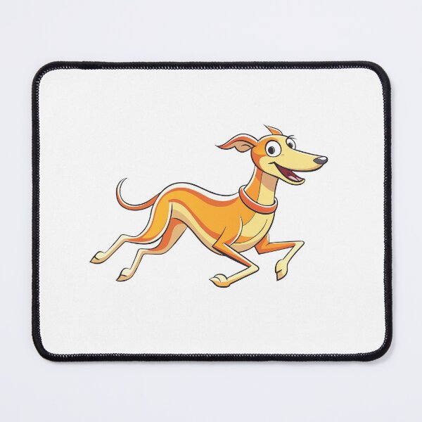 Item preview, Graceful Running Whippet Artwork designed and sold by iwcus.