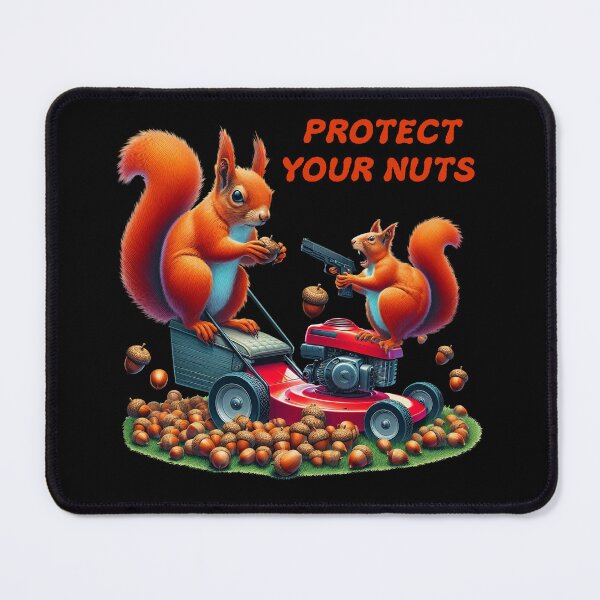 Item preview, Funny Red Squirrels With Gun designed and sold by TeeARTHY.