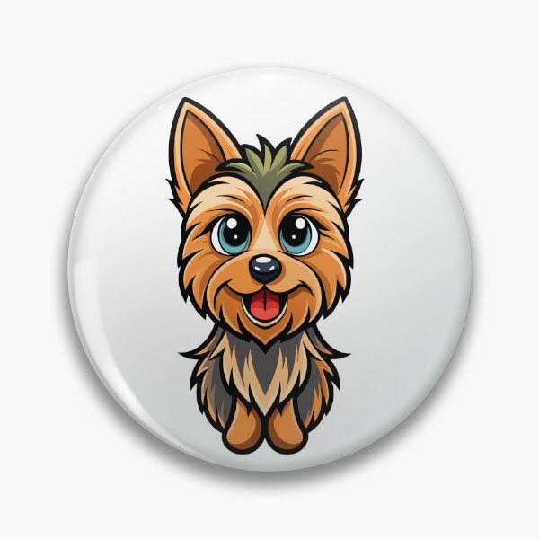 Artikelvorschau, Verspielter Yorkshire Terrier entworfen und verkauft von iwcus.